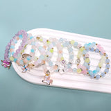 Glass Bead Box DIY Jewelry Accessory Loose Bead Material