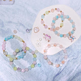 Glass Bead Box DIY Jewelry Accessory Loose Bead Material