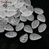 Gradient Czech Glass Beads Leaves Shape For Jewelry Making