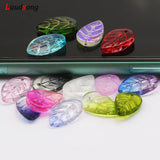 Gradient Czech Glass Beads Leaves Shape For Jewelry Making