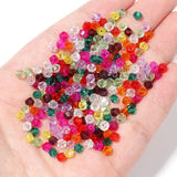 Faceted Glass Crystal Beads Set for Jewelry Making 24 Colors