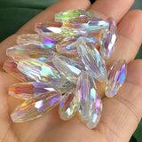 8x20MM AB Austra Crystal Drum Beads for Jewelry Making