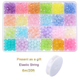 8mm Glass Beads Jewelry Making Kit for Girls/Women