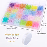 8mm Glass Beads Jewelry Making Kit for Girls/Women
