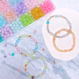 8mm Glass Beads Jewelry Making Kit for Girls/Women
