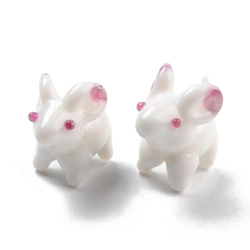 5pcs 3D Lampwork Bees Octopus Beads for DIY Jewelry Making