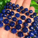 AA Lapis Lazuli Beads 6 8 10mm Natural Faceted Loose Spacer Beads