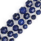 AA Lapis Lazuli Beads 6 8 10mm Natural Faceted Loose Spacer Beads