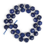 AA Lapis Lazuli Beads 6 8 10mm Natural Faceted Loose Spacer Beads
