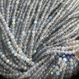 High Natural Apatite Labradorite Gemstone Beads