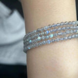 High Natural Apatite Labradorite Gemstone Beads