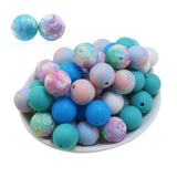 20PCS 15mm Daisy Silicone Beads Baby Teething BPA DIY Sensory Chewing Toys