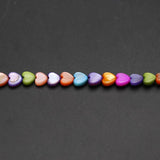 Natural Shell Beads Love Heart Mother of Pearl for DIY Jewelry