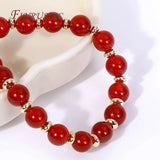 18K Plated Roundel Spacer Beads Brass Metal Loose Beads Separators DIY Bracelet