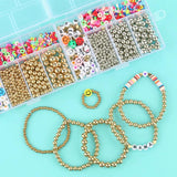 800pcs CCB Beads Kit for Jewelry Making