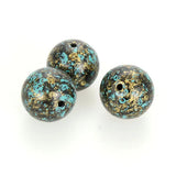 Miasol 20 Pcs 20 MM Acrylic Antique Spacers Beads for Jewelry Making DIY