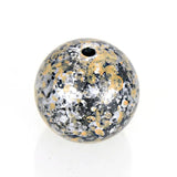 Miasol 20 Pcs 20 MM Acrylic Antique Spacers Beads for Jewelry Making DIY