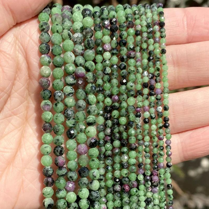 Natural Stone Faceted Crystals Beads for Jewelry Making DIY Bracelet