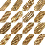 Hematite Stone Square Spacer Beads DIY Jewelry Making