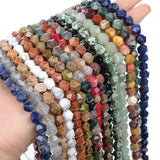 Irregular Faceted Indian Agate Beads Natural Stone for Jewelry Making DIY