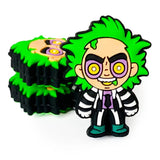 10pcs Green Silicone Mini Beads Food-Grade Chewing DIY Jewelry Accessories