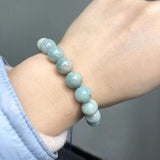 Natural Stone Amazonite Beads Round Loose Spacer Beads Jewelry Making