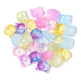 Cat Shape Lampwork Glass Spacer Beads for DIY Jewelry Making