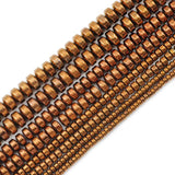 Copper Red Hematite Natural Stone Spacers Loose Beads for Jewelry Making