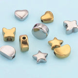 10pcs Stainless Steel Beading Spacer Beads for Jewelry Making