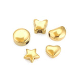 10pcs Stainless Steel Beading Spacer Beads for Jewelry Making