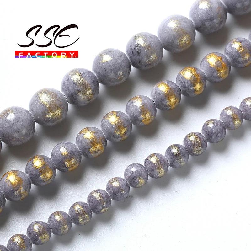 Natural Stone Beads for Jewelry Making - 4 6 8 10mm