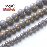 Natural Stone Beads for Jewelry Making - 4 6 8 10mm