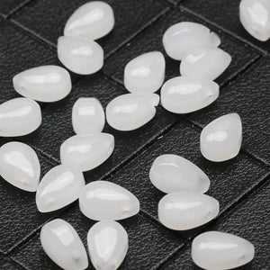 20Pcs Czech Glass AB Water Drop Beads 6*9mm for DIY Jewelry Making