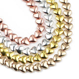 Rose Plated Hematite Spacer Beads for Jewelry Making
