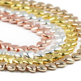 Rose Plated Hematite Spacer Beads for Jewelry Making