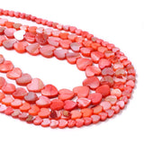 Multicolor Heart Shell Beads Mother of Pearl for Jewelry Making DIY