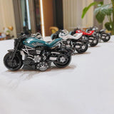 Mini Motorcycle Keychain Cartoon Key Chain Ring Holder Bag Pendant