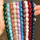 Sunstone Chalcedony Jades Amazonite Spacer Beads 15''