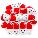 10pcs Pill Silicone Mini Beads Food-Grade Chewing Teeth Bead