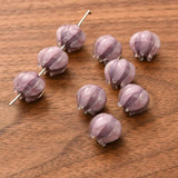 10pcs 12mm Flower Lampwork Beads DIY Glass Beads For Jewelry Making
