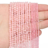Faceted Rose Pink Quartzs Beads 2-4mm