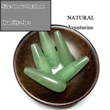 Green Aventurine Stone Beads Round Square Oval for DIY Bracelet
