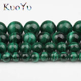 Malachite Stone Beads Round Loose Spacer for Jewelry Making