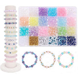 Colorful Beads Bracelet Making Kit for Young Girls