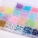 Colorful Beads Bracelet Making Kit for Young Girls