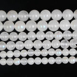 Moonstone Round Loose Beads For Jewelry Making DIY Bracelets Necklace 6/8/10MM