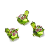 5pcs Sea Turtle Lampwork Beads for Jewelry Making DIY