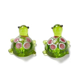 5pcs Sea Turtle Lampwork Beads for Jewelry Making DIY