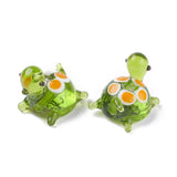 5pcs Sea Turtle Lampwork Beads for Jewelry Making DIY