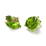 5pcs Sea Turtle Lampwork Beads for Jewelry Making DIY
